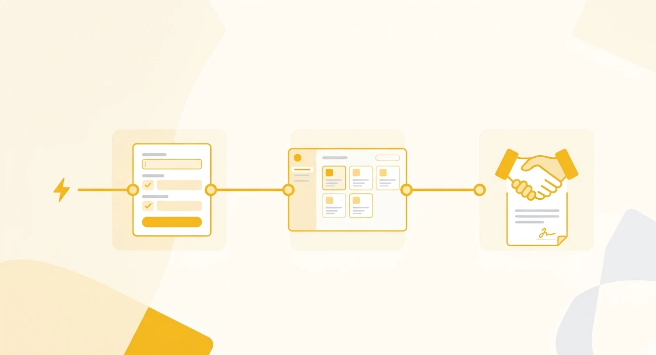 Proceso optimizado de principio a fin